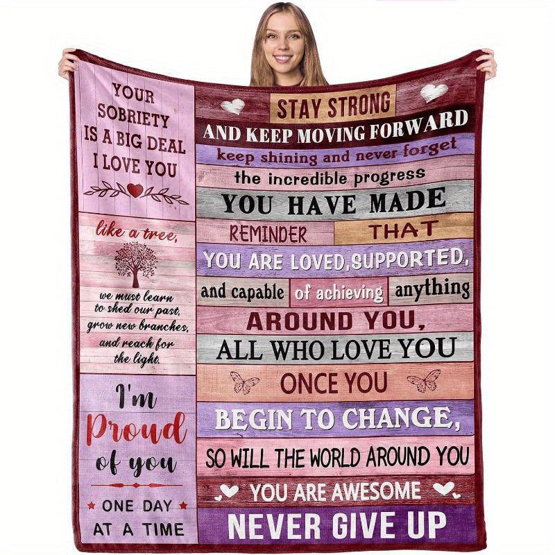 THRIVEWARE Wrap of Words Blanket
