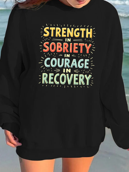 THRIVEWARE Strength in Sobriety Sweatshirt