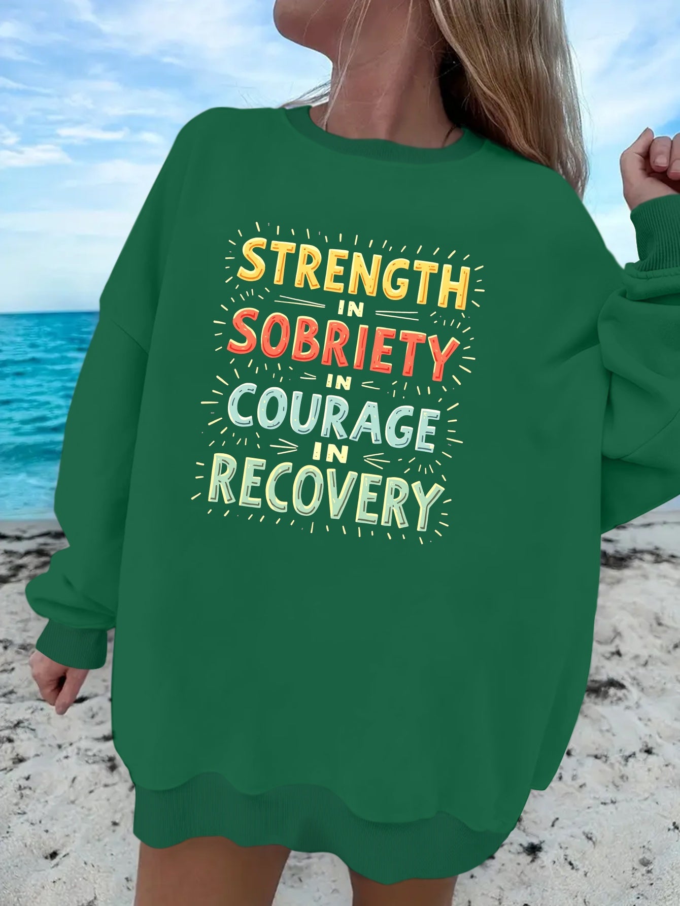 THRIVEWARE Strength in Sobriety Sweatshirt