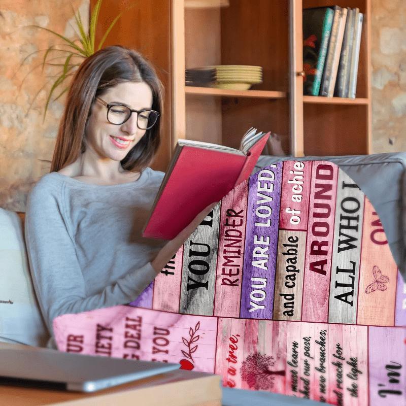 THRIVEWARE Wrap of Words Blanket