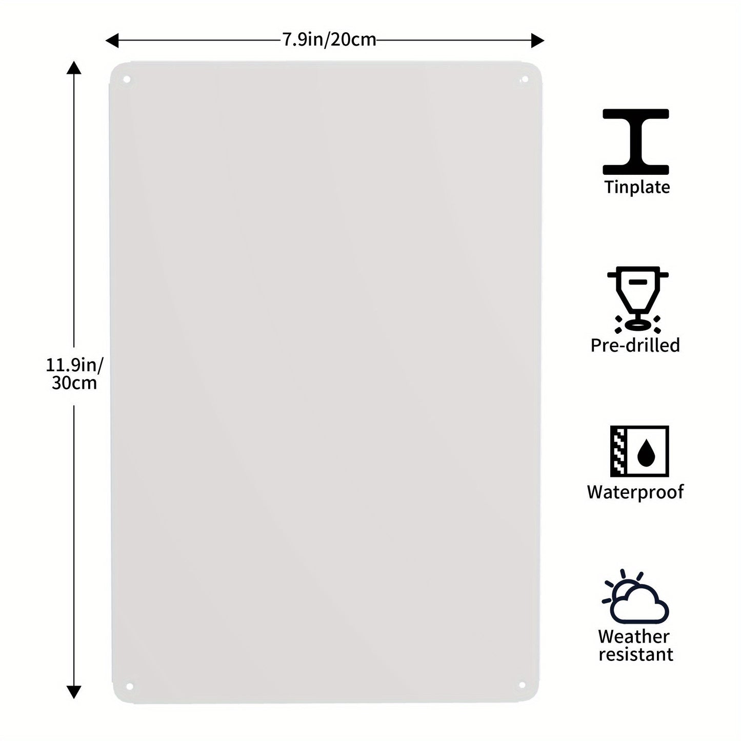 THRIVEWARE Victory Statement Tin Sign