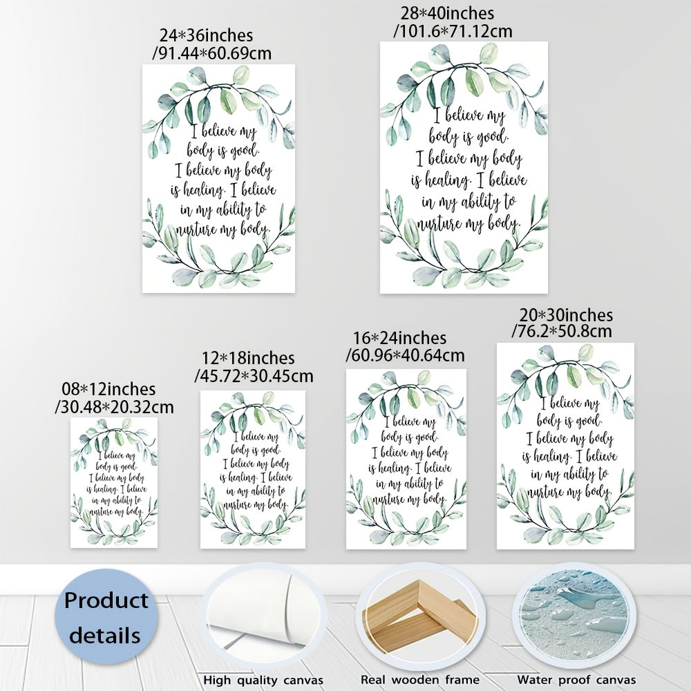THRIVEWARE Nourish And Flourish Canvas