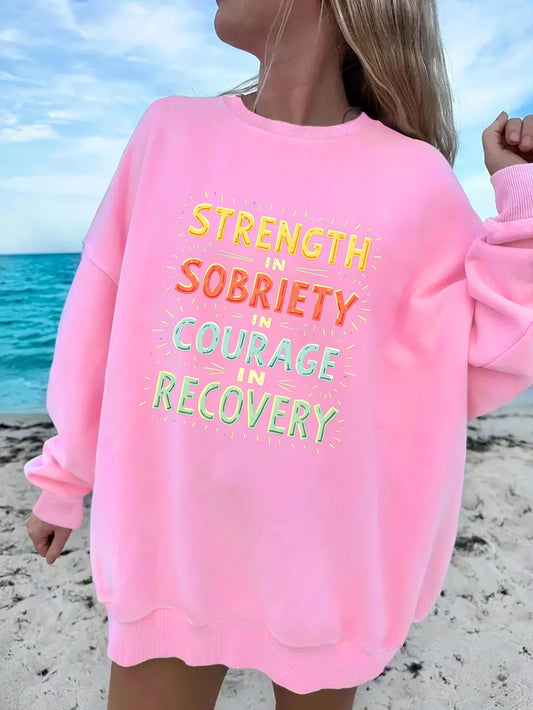 THRIVEWARE Strength in Sobriety Sweatshirt