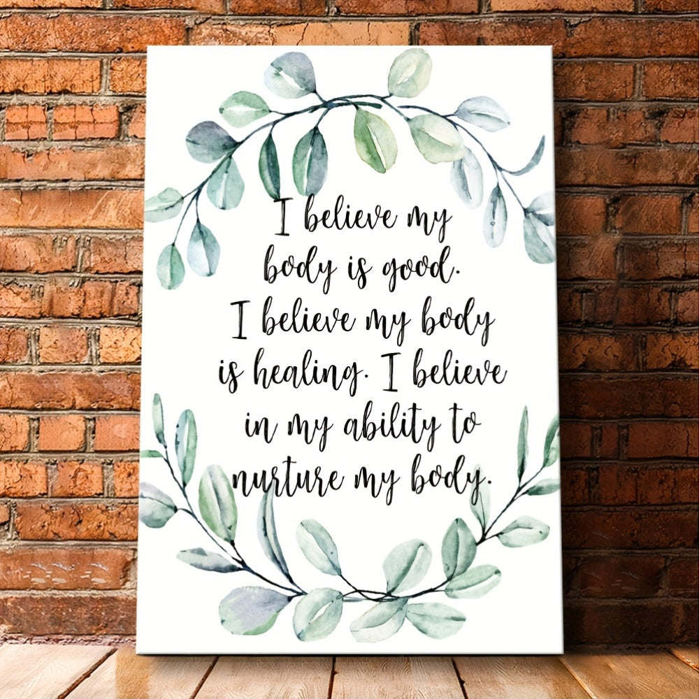 THRIVEWARE Nourish And Flourish Canvas