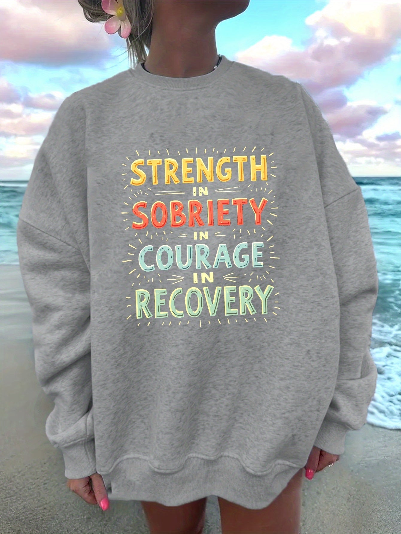 THRIVEWARE Strength in Sobriety Sweatshirt